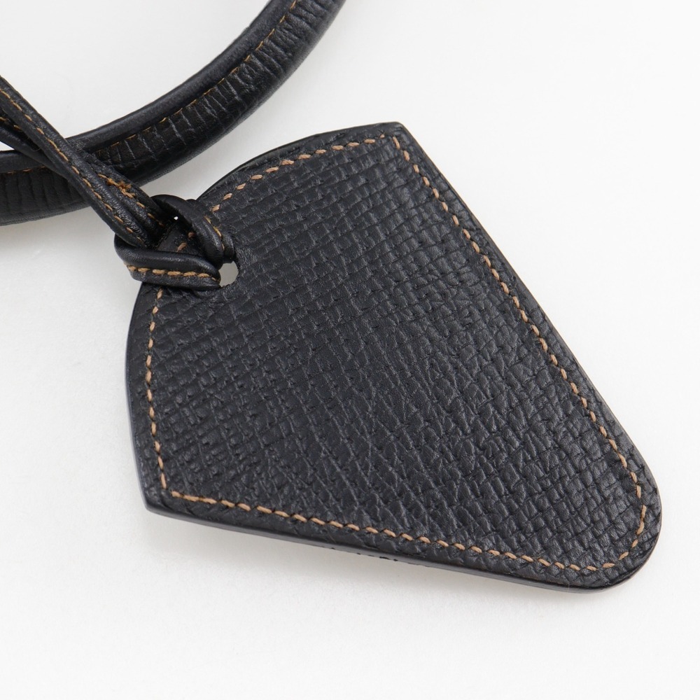 Loewe Barcelona Handbag, 2-Way Shoulder Bag, Embossed Leather, Black, 2-Way, ... - Picture 14 of 16
